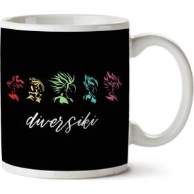 Art Hediye 01 Diversiki Dragon Ball Z Iki Tarafı Baskılı Kupa Bardak
