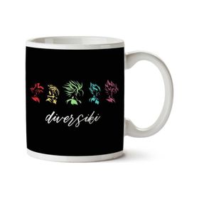 Art Hediye 01 Diversiki Dragon Ball Z Iki Tarafı Baskılı Kupa Bardak