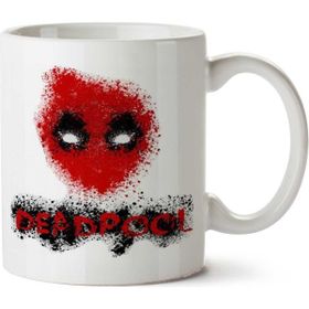 Art Hediye 01 Dj Deadpool Iki Tarafı Baskılı Kupa Bardak