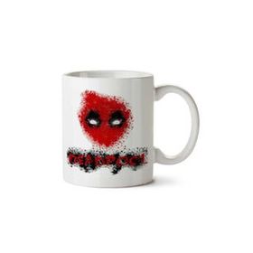 Art Hediye 01 Dj Deadpool Iki Tarafı Baskılı Kupa Bardak