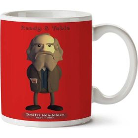 Art Hediye 01 Dmitri Mendeleev Periyodik Cetvel İki Tarafı Baskılı Kupa Bardak