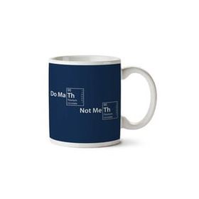 Art Hediye 01 Do Math Not Meth Iki Tarafı Baskılı Kupa Bardak