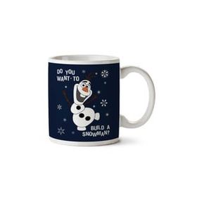 Art Hediye 01 Do You Want To Olaf Frozen Iki Tarafı Baskılı Kupa Bardak
