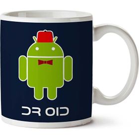 Art Hediye 01 Doctor Droid Android Who İki Tarafı Baskılı Kupa Bardak