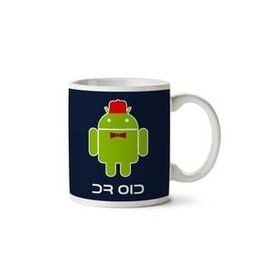 Art Hediye 01 Doctor Droid Android Who İki Tarafı Baskılı Kupa Bardak