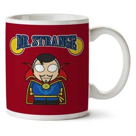 Art Hediye 01 Doctor Strange Cartoon Figure Iki Tarafı Baskılı Kupa Bardak