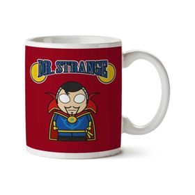 Art Hediye 01 Doctor Strange Cartoon Figure Iki Tarafı Baskılı Kupa Bardak