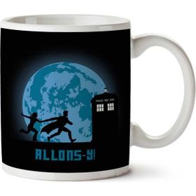 Art Hediye 01 Doctor Who Allons Y Lets Go Iki Tarafı Baskılı Kupa Bardak
