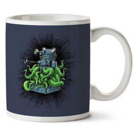 Art Hediye 01 Doctor Who Dalek Tentacles İki Tarafı Baskılı Kupa Bardak