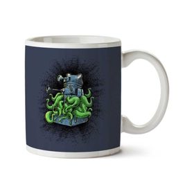 Art Hediye 01 Doctor Who Dalek Tentacles İki Tarafı Baskılı Kupa Bardak