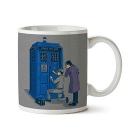 Art Hediye 01 Doctor Who Oo İki Tarafı Baskılı Kupa Bardak