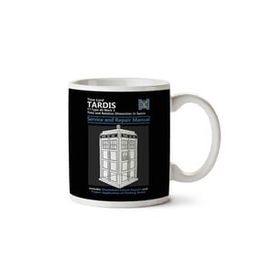 Art Hediye 01 Doctor Who Servis Ve Onarım El Kitabı İki Tarafı Baskılı Kupa Bardak