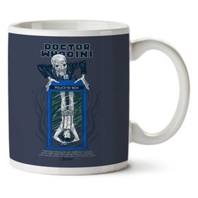 Art Hediye 01 Doctor Whodini Houdini Dr Who İki Tarafı Baskılı Kupa Bardak