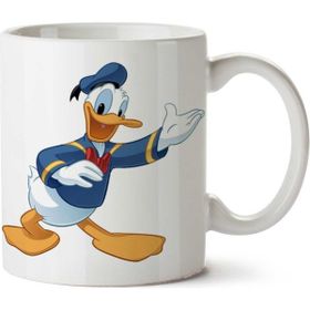 Art Hediye 01 Donald Duck İki Tarafı Baskılı Kupa Bardak