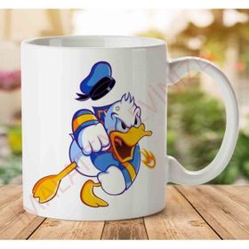 Art Hediye 01 Donald Duck İki Tarafı Baskılı Kupa Bardak