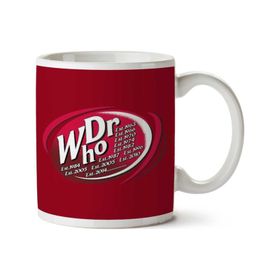 Art Hediye 01 Dr Who Dr Pepper Doctor Who Bbc Iki Tarafı Baskılı Kupa Bardak