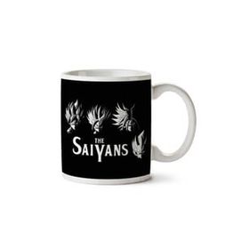 Art Hediye 01 Dragon Ball The Saiyans Iki Tarafı Baskılı Kupa Bardak