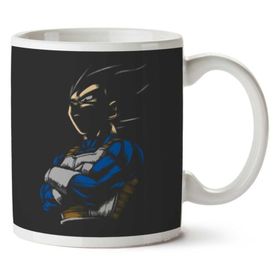 Art Hediye 01 Dragon Ball Vegeta The Proud Prince İki Tarafı Baskılı Kupa Bardak