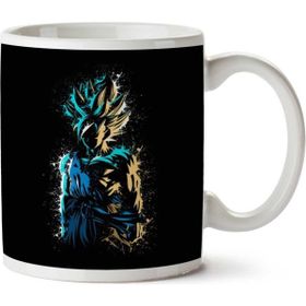 Art Hediye 01 Dragonball Z Goku Super Saiyan Iki Tarafı Baskılı Kupa Bardak