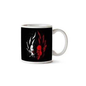 Art Hediye 01 Dragonball Z Vegeta Oozaru Yüzü Iki Tarafı Baskılı Kupa Bardak