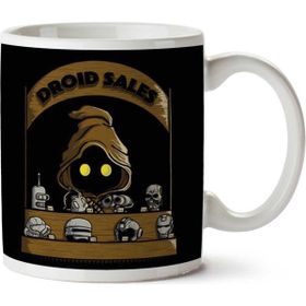 Art Hediye 01 Droid Sales Jawa Star Wars Iki Tarafı Baskılı Kupa Bardak