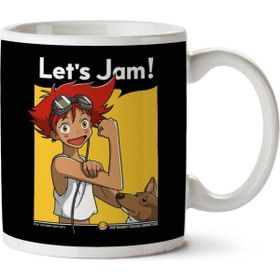 Art Hediye 01 Edward Cowboy Bebop'la Sıkışmak İki Tarafı Baskılı Kupa Bardak