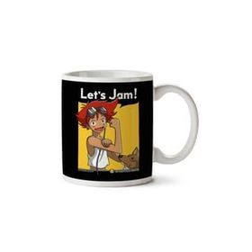 Art Hediye 01 Edward Cowboy Bebop'la Sıkışmak İki Tarafı Baskılı Kupa Bardak