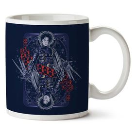 Art Hediye 01 Edward Scisscorhands Iki Tarafı Baskılı Kupa Bardak