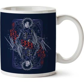 Art Hediye 01 Edward Scisscorhands Iki Tarafı Baskılı Kupa Bardak