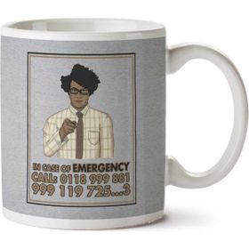 Art Hediye 01 Emergency Call It Crowd Iki Tarafı Baskılı Kupa Bardak