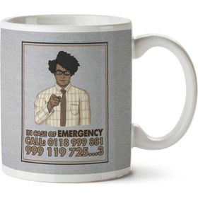 Art Hediye 01 Emergency Call It Crowd Iki Tarafı Baskılı Kupa Bardak