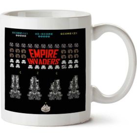 Art Hediye 01 Empire Invaders Iki Tarafı Baskılı Kupa Bardak