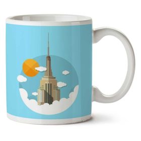 Art Hediye 01 Empire State Building Icon.png İki Tarafı Baskılı Kupa Bardak
