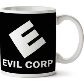 Art Hediye 01 Evil Corp Mr Robot Iki Tarafı Baskılı Kupa Bardak