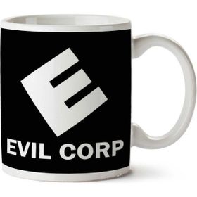Art Hediye 01 Evil Corp Mr Robot Iki Tarafı Baskılı Kupa Bardak