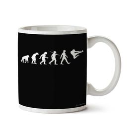 Art Hediye 01 Evolution Of Martial Iki Tarafı Baskılı Kupa Bardak