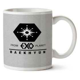 Art Hediye 01 Exo Baekhyun Iki Tarafı Baskılı Kupa Bardak