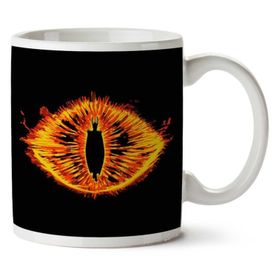 Art Hediye 01 Eye Of Sauron Lord Of The Rings Iki Tarafı Baskılı Kupa Bardak