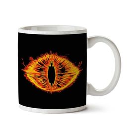 Art Hediye 01 Eye Of Sauron Lord Of The Rings Iki Tarafı Baskılı Kupa Bardak