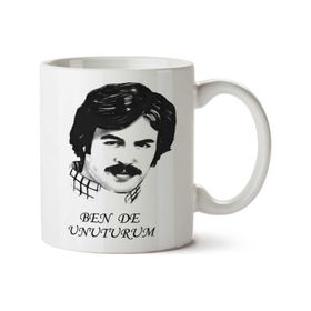 Art Hediye 01 Ferdi Tayfur Ben De Unuturum Iki Tarafı Baskılı Kupa Bardak