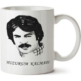 Art Hediye 01 Ferdi Tayfur Huzurum Kalmadı Iki Tarafı Baskılı Kupa Bardak