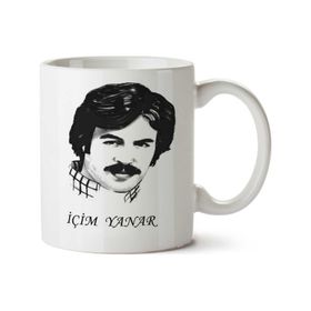 Art Hediye 01 Ferdi Tayfur Içim Yanar Iki Tarafı Baskılı Kupa Bardak