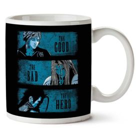 Art Hediye 01 Final Fantasy The Good The Bad And The Hero Iki Tarafı Baskılı Kupa Bardak