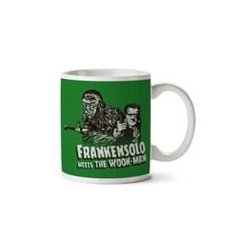 Art Hediye 01 Frankensolo Meets The Wook Man Star Wars B Movie Iki Tarafı Baskılı Kupa Bardak