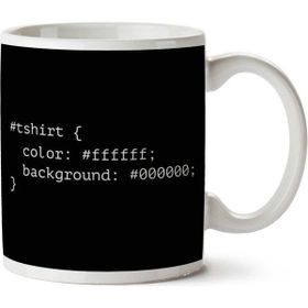 Art Hediye 02 Css Developer Coding Design İki Tarafı Baskılı Kupa Bardak