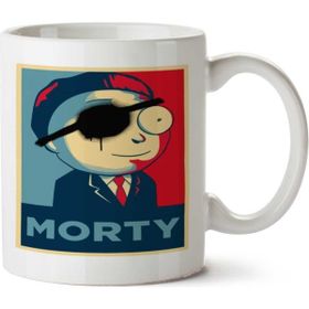 Art Hediye 02 Ram Morty İki Tarafı Baskılı Kupa Bardak