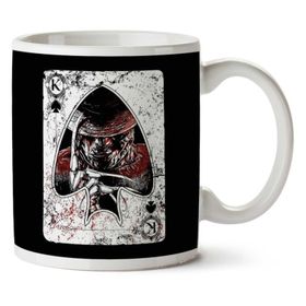 Art Hediye 0Killer Hand K Freddie Krueger Nightmare On Elm Street.png1 İki Tarafı Baskılı Kupa Bardak