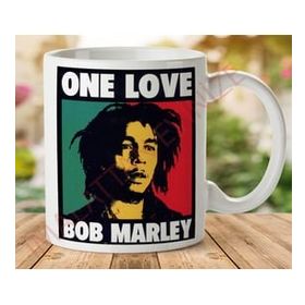 Art Hediye 1-064 BOB MARLEY İki Tarafı Baskılı Kupa Bardak