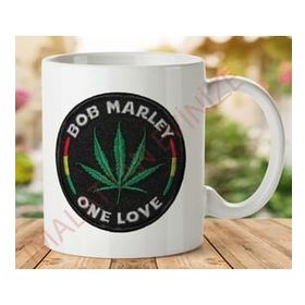 Art Hediye 1-065 BOB MARLEY-ONE LOVE İki Tarafı Baskılı Kupa Bardak