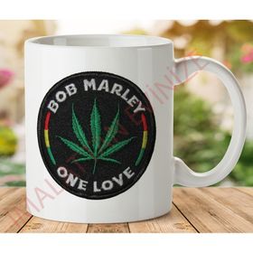 Art Hediye 1-065 BOB MARLEY-ONE LOVE İki Tarafı Baskılı Kupa Bardak